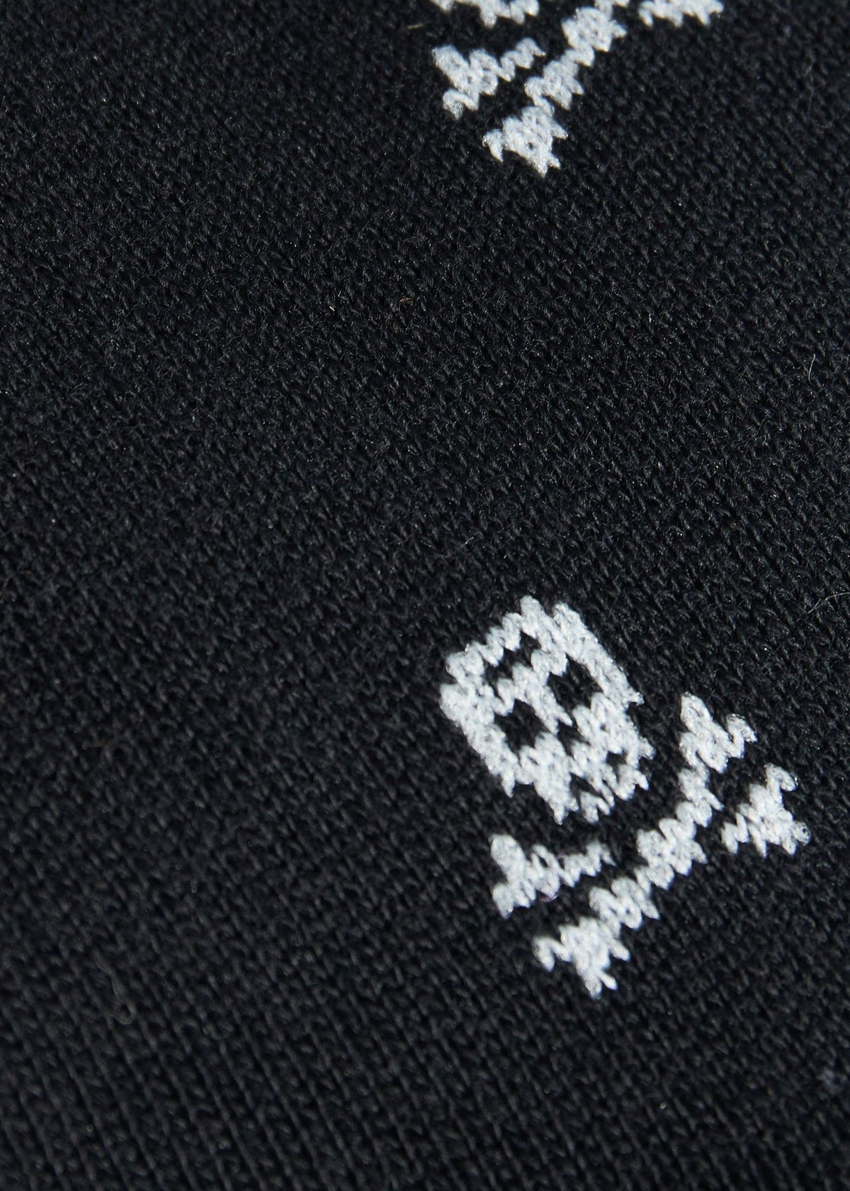 Skull & Bone Sock Black - Paul Stuart