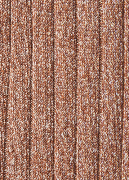 Cotton Melange Sock Black - Paul Stuart