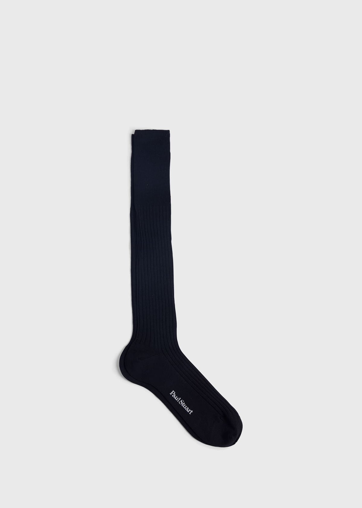 All Year Wool Dress Sock Black - Paul Stuart