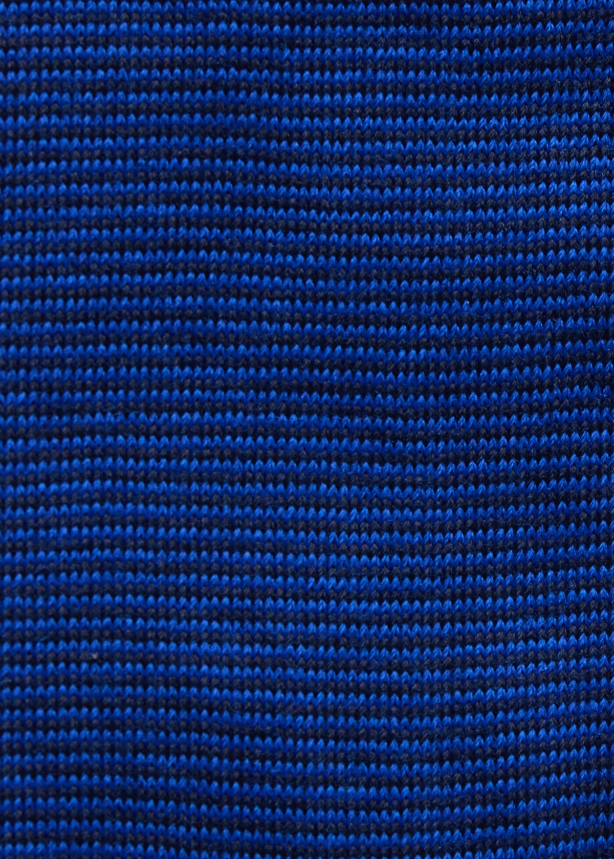 Wool Mini Two-Tone Stripe Sock Blue/Dark Blue - Paul Stuart