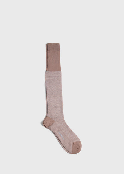 Parquet Jacquard Sock Charcoal - Paul Stuart