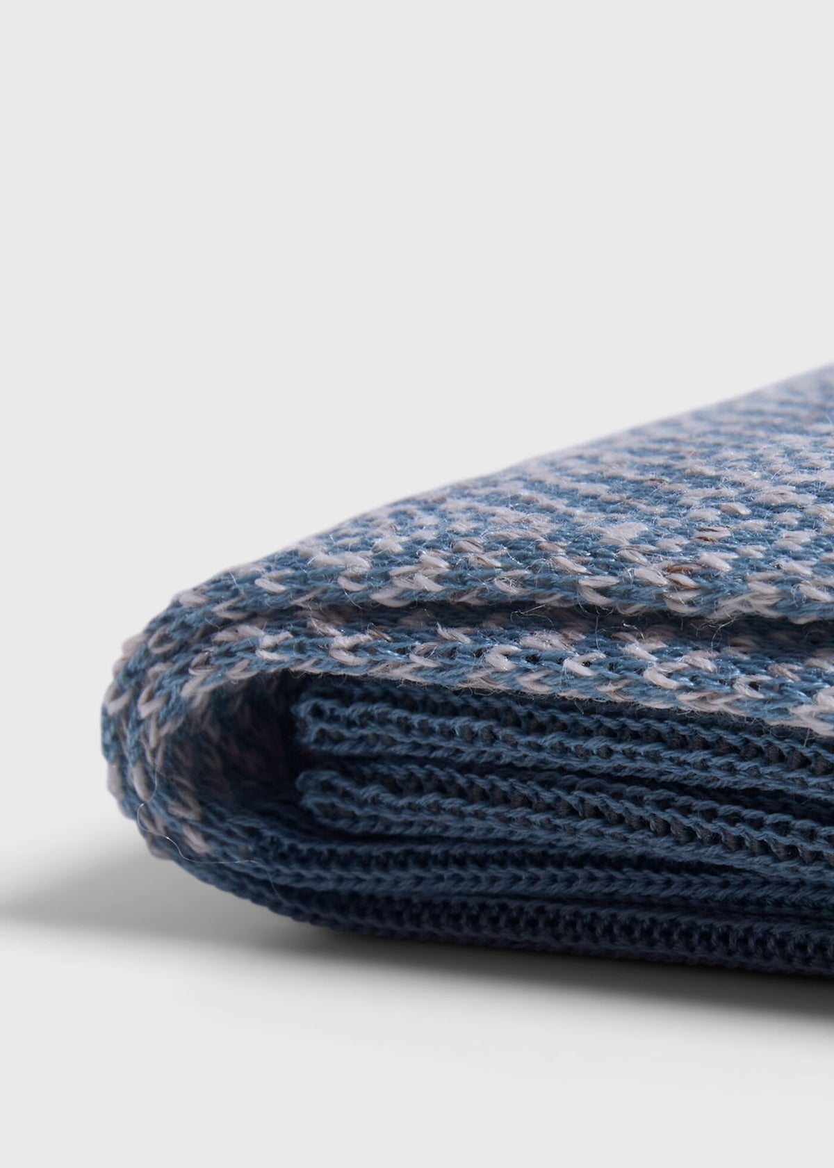 Parquet Jacquard Sock Charcoal - Paul Stuart
