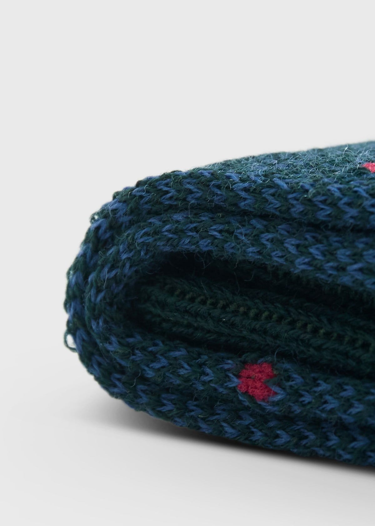 Oxford Dot Sock Green - Paul Stuart