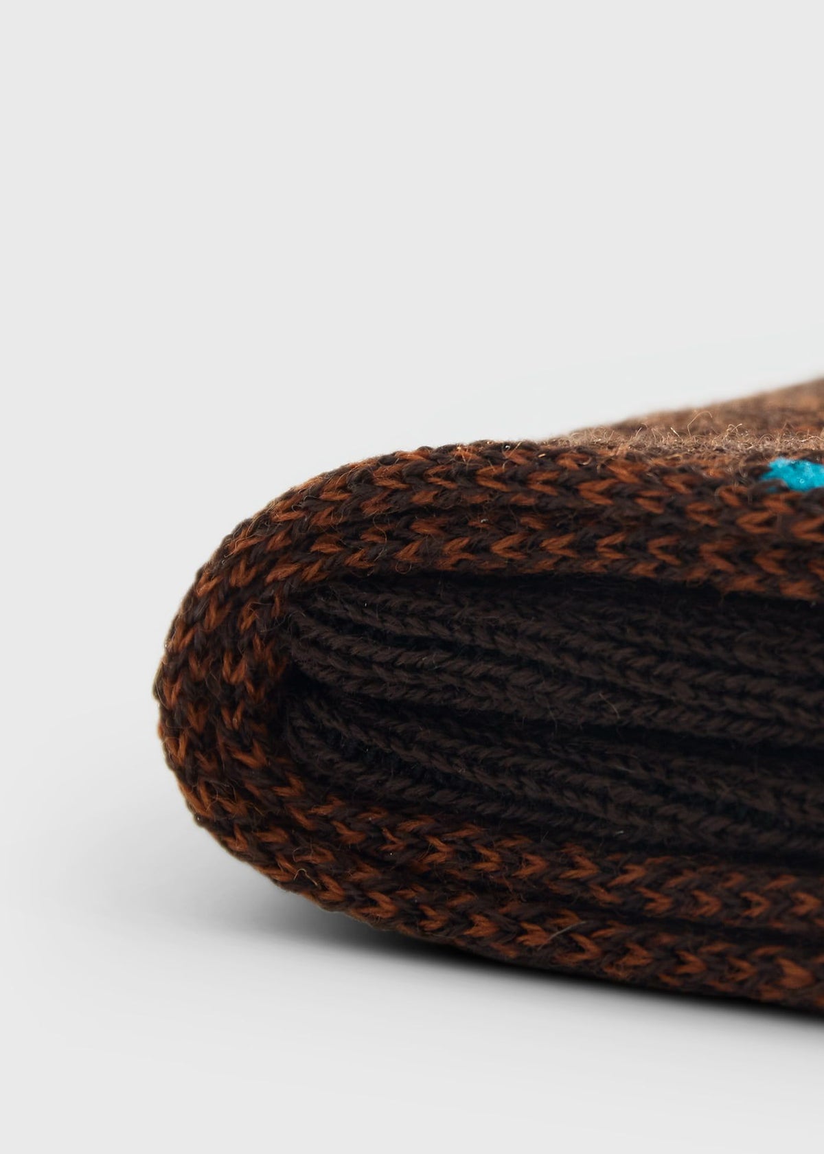 Oxford Dot Sock Brown - Paul Stuart