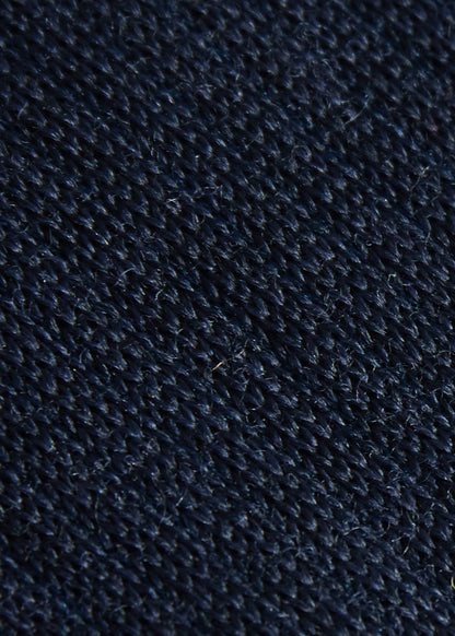 Wool Mini Vanise Sock Black - Paul Stuart