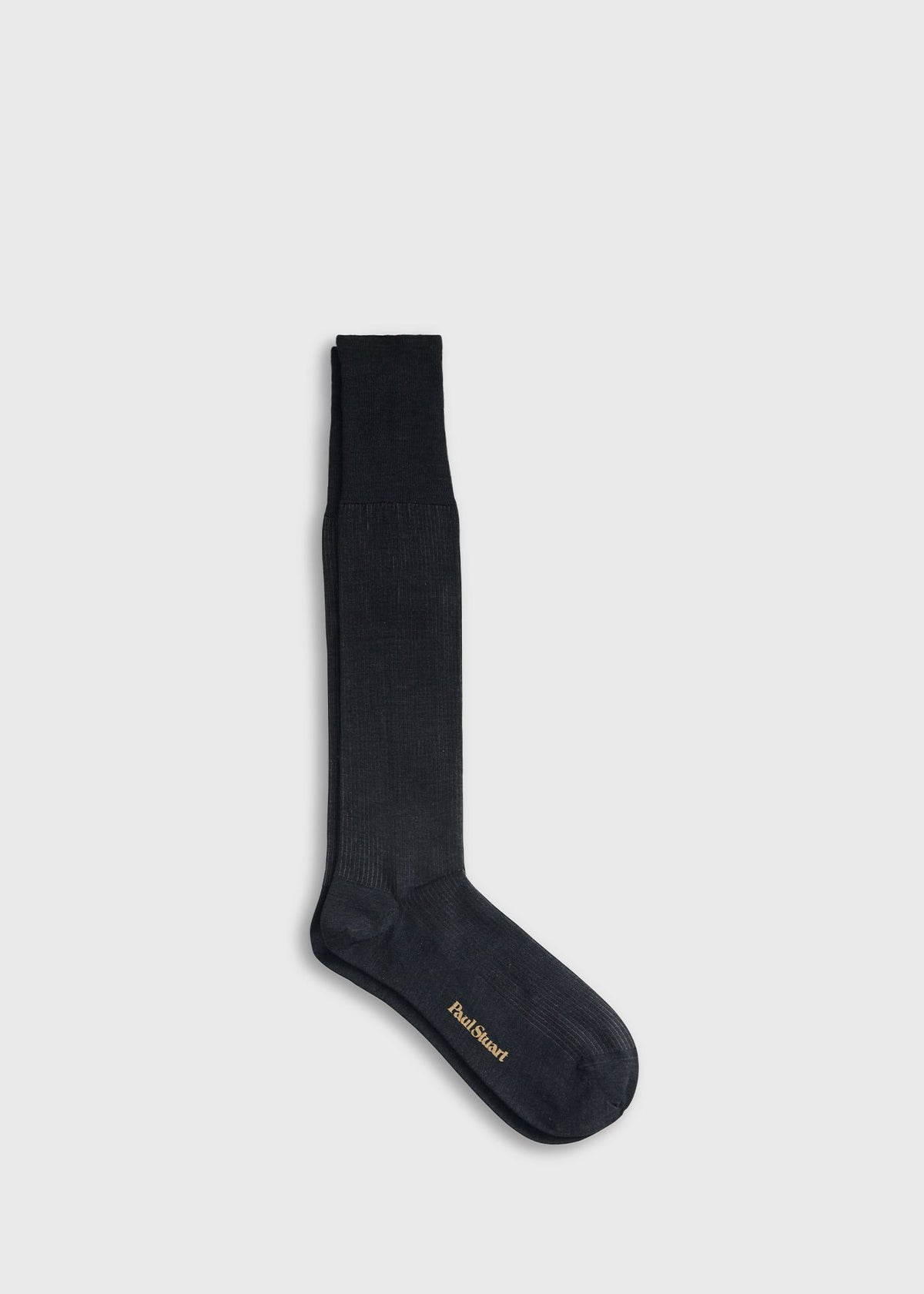 Wool Mini Vanise Sock Black - Paul Stuart