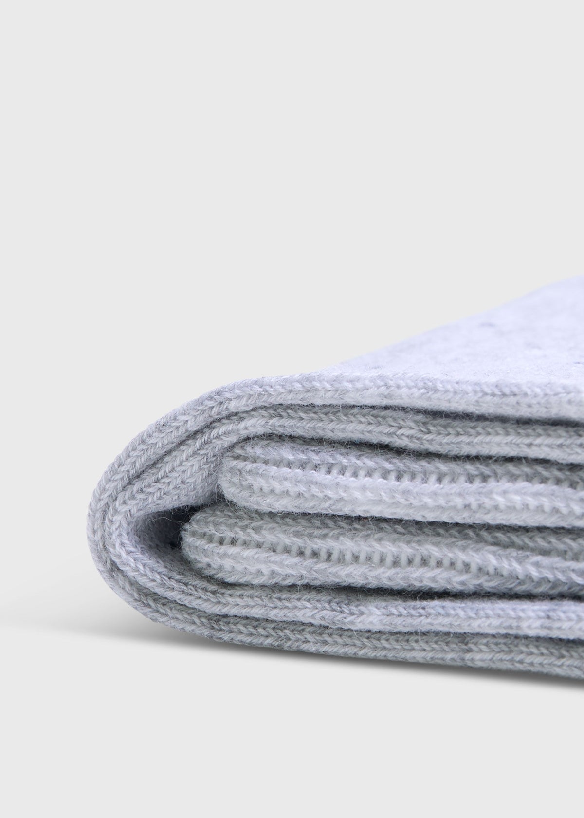 Cotton Dot Sock Light Grey - Paul Stuart