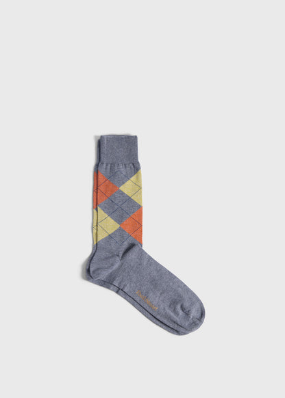 Cotton Argyle Sock Green - Paul Stuart