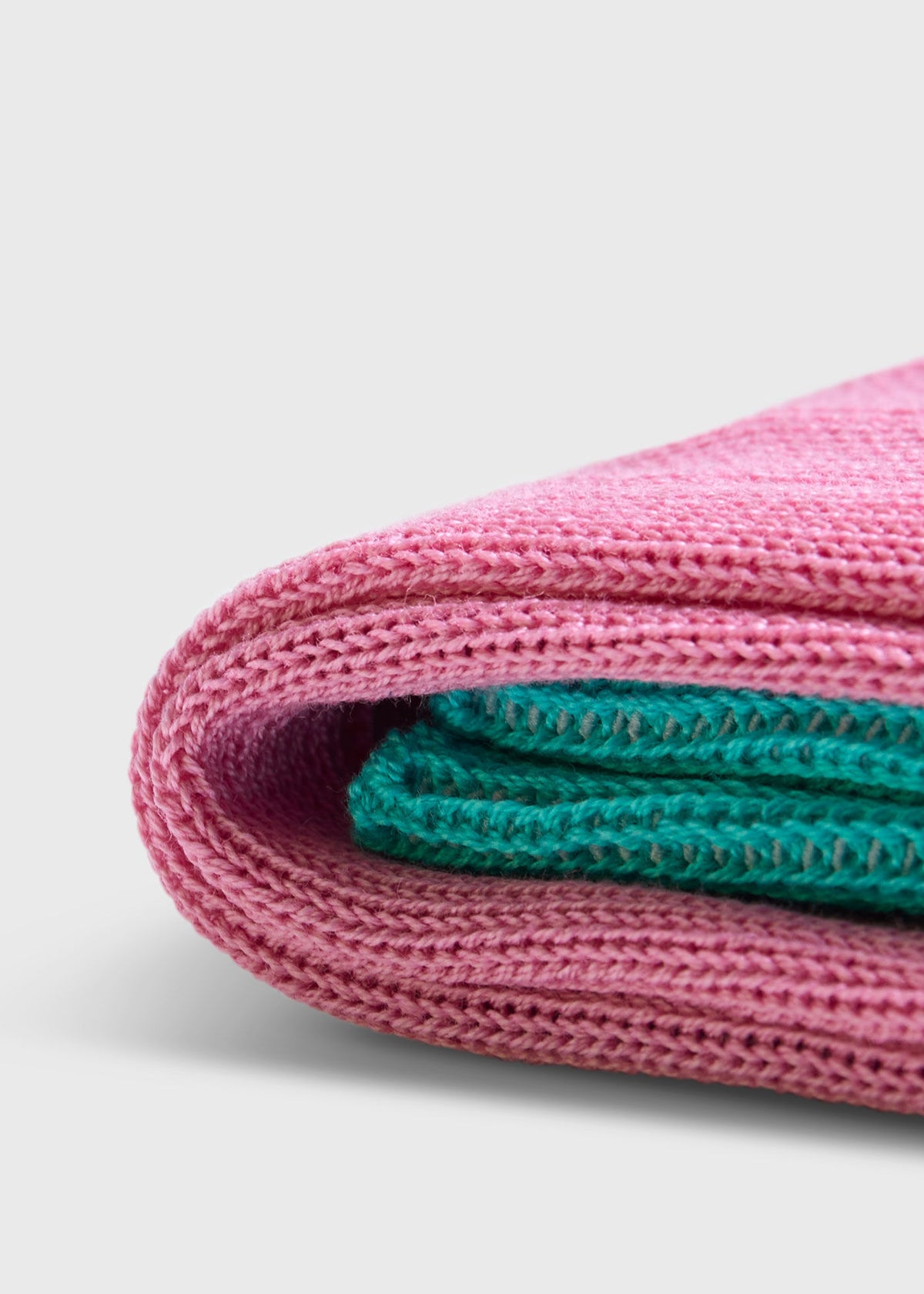 Mercerized Cotton Ribbed Sock Berry - Paul Stuart