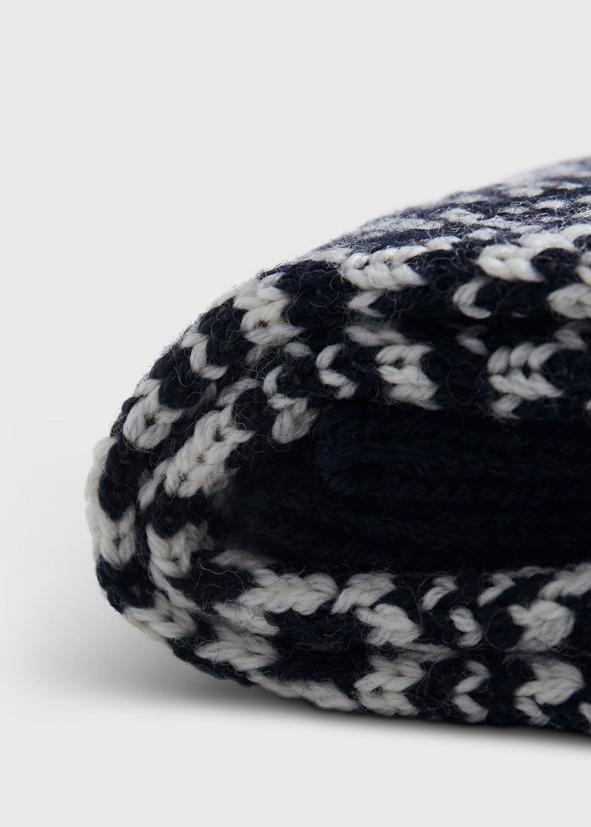 Wool Blend Snowflake Sock Green - Paul Stuart