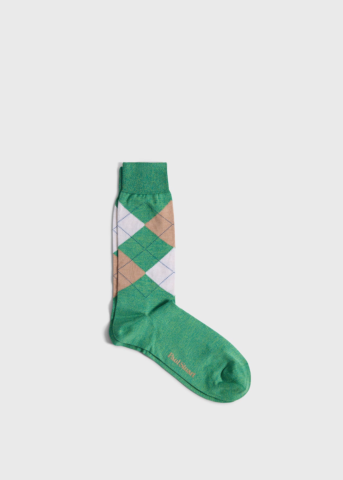 Cotton Argyle Sock Green - Paul Stuart