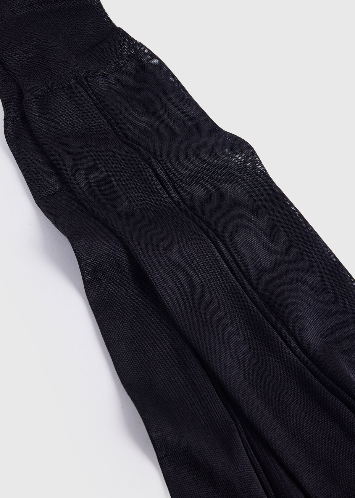 Silk Formal Sock Black - Paul Stuart