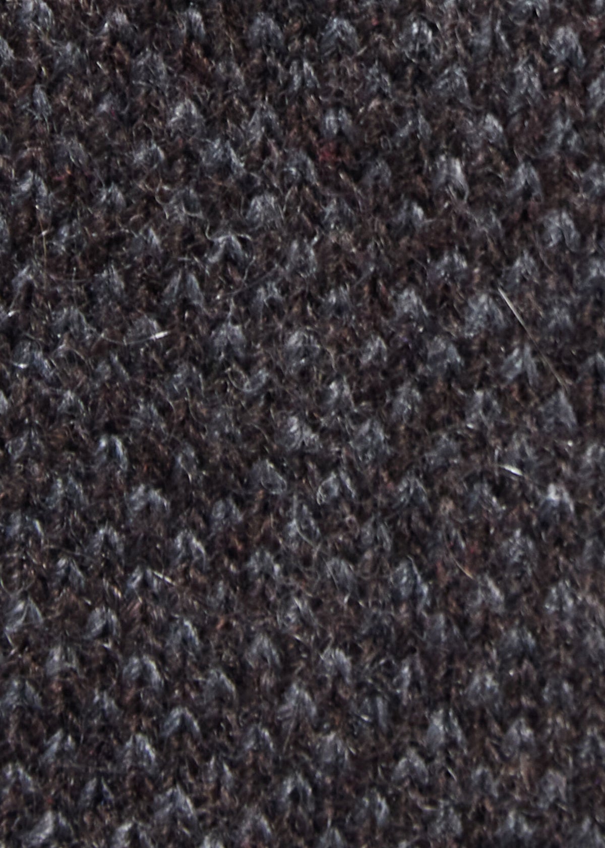 Cashmere Blend Oxford Sock Black - Paul Stuart
