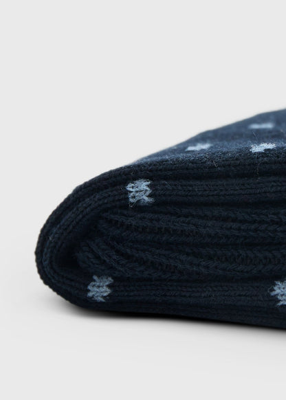 Colorful Dot Sock Black - Paul Stuart