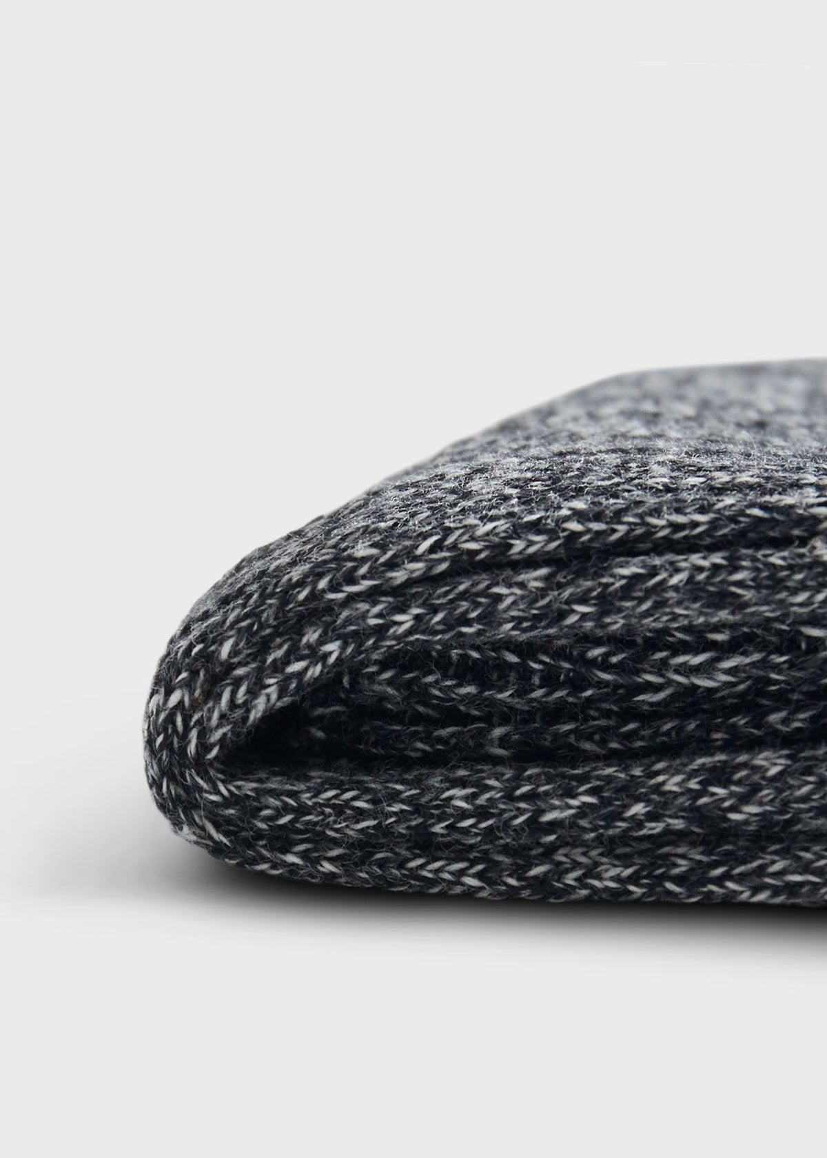 Cotton Melange Sock Black - Paul Stuart