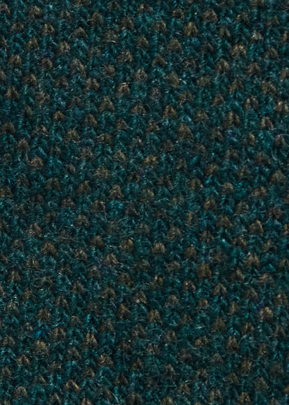 Cashmere Blend Oxford Sock Black - Paul Stuart