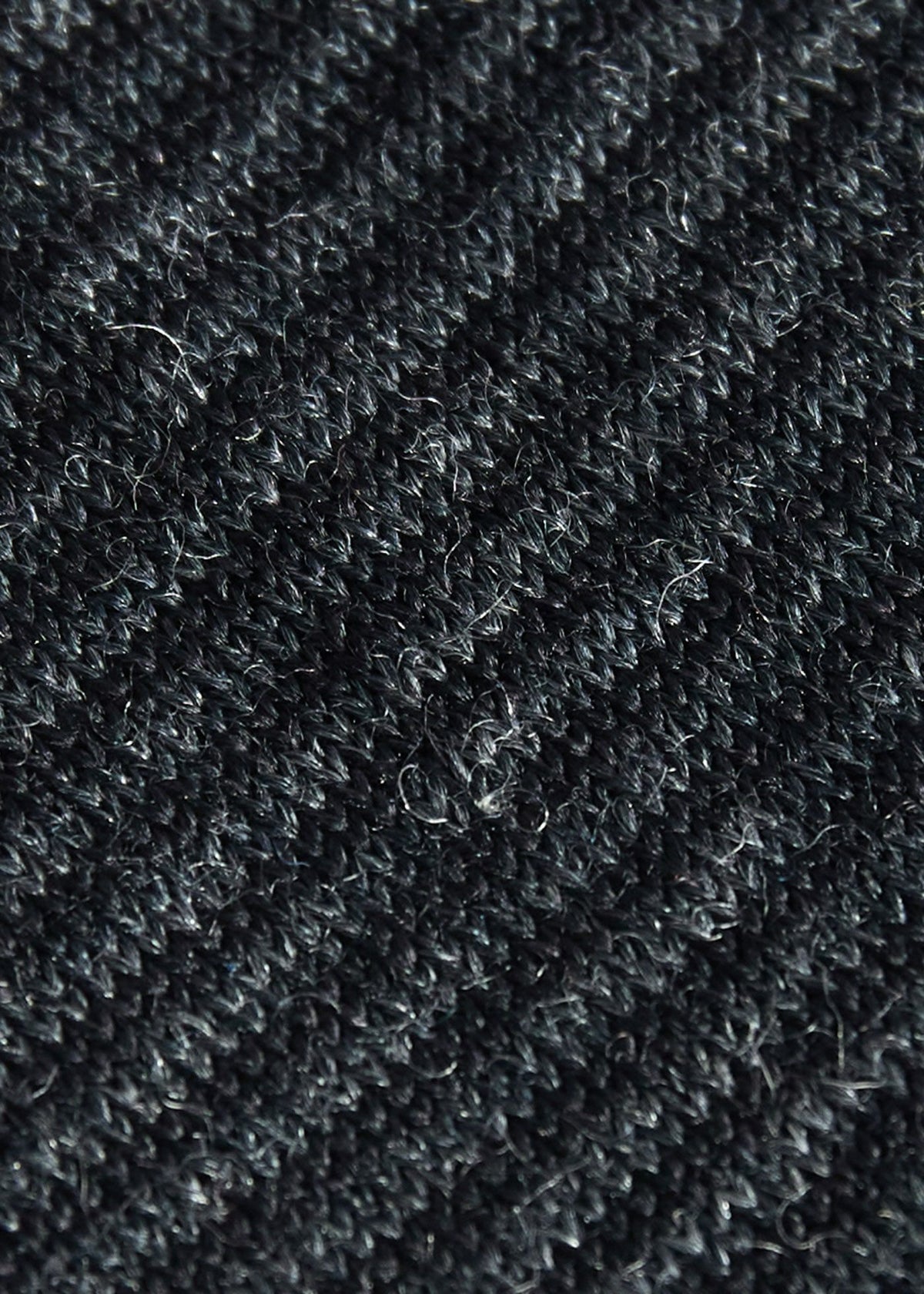 Two Tone Stripe Sock Charcoal - Paul Stuart