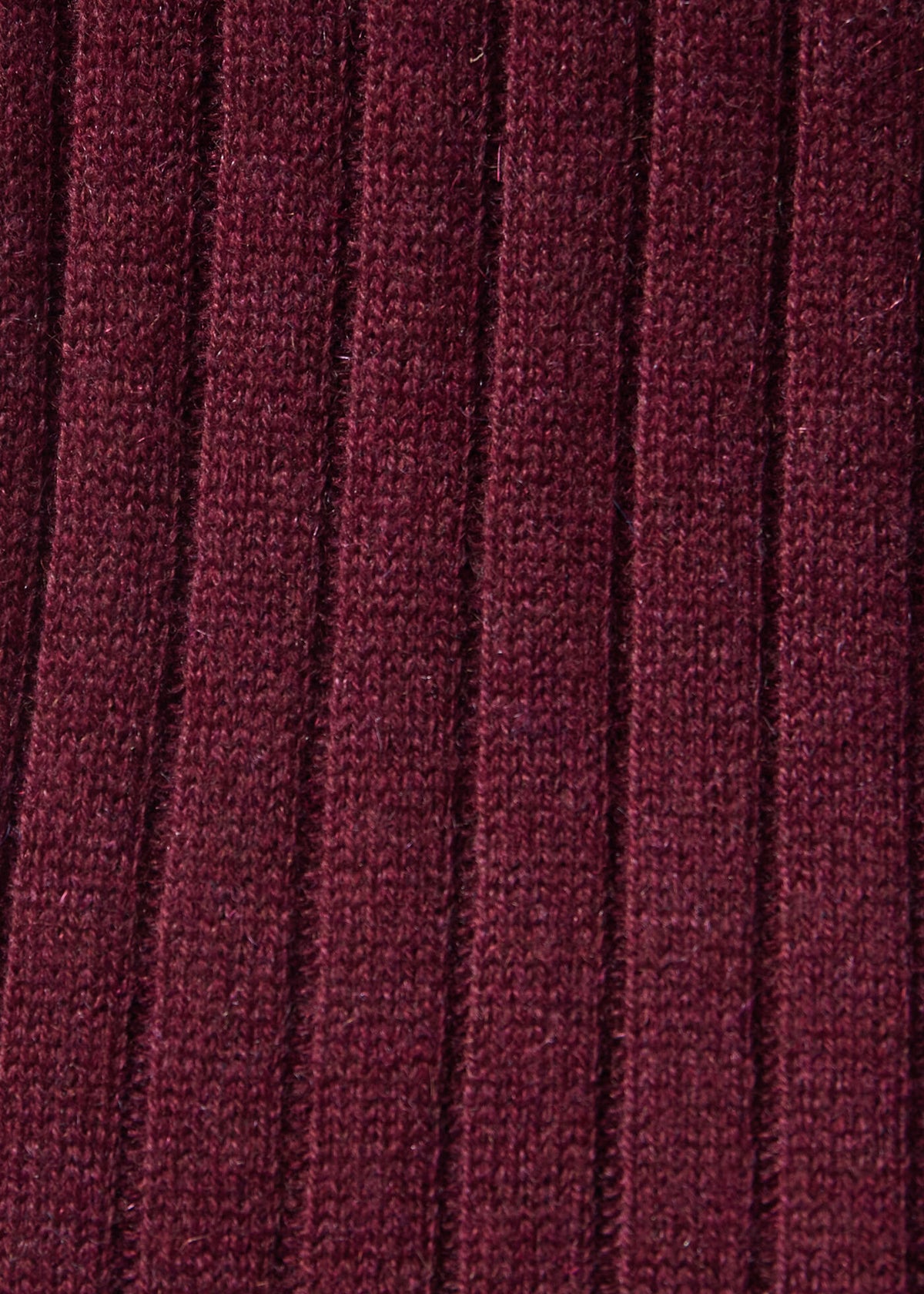 Cashmere Ribbed Sock Black - Paul Stuart