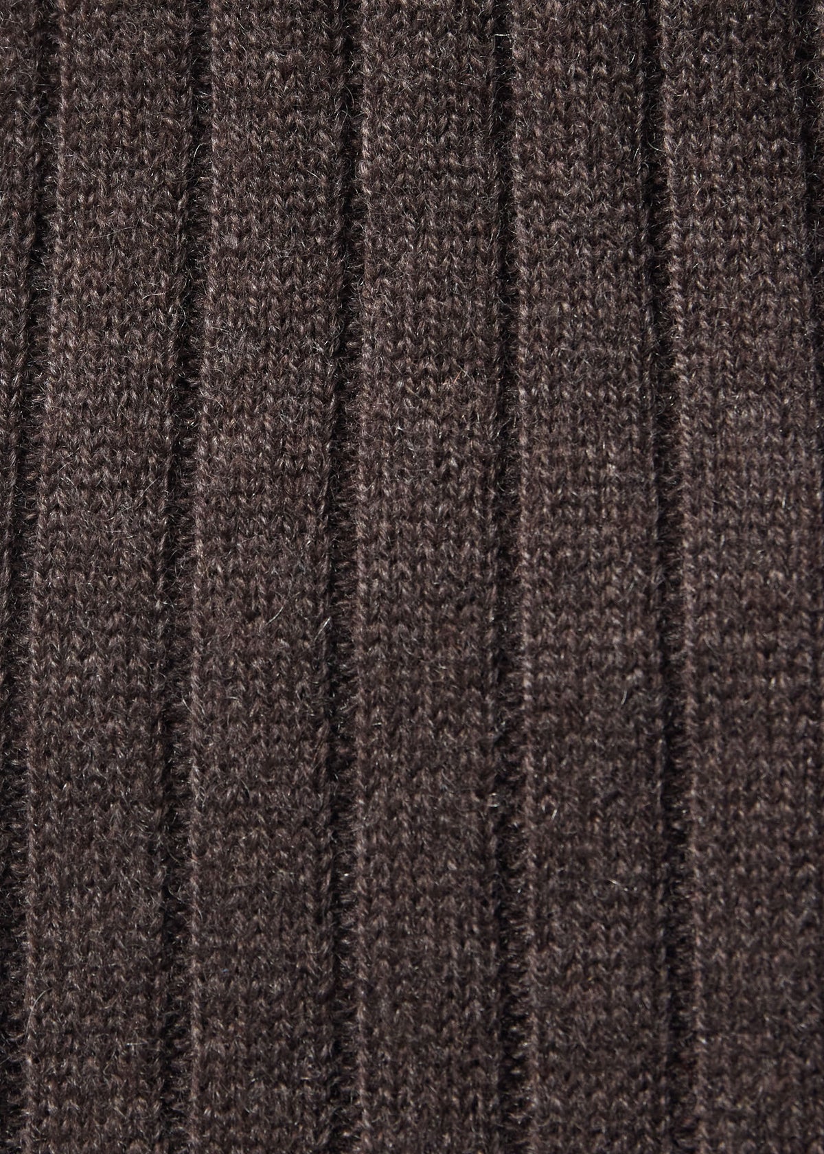Cashmere Ribbed Sock Black - Paul Stuart