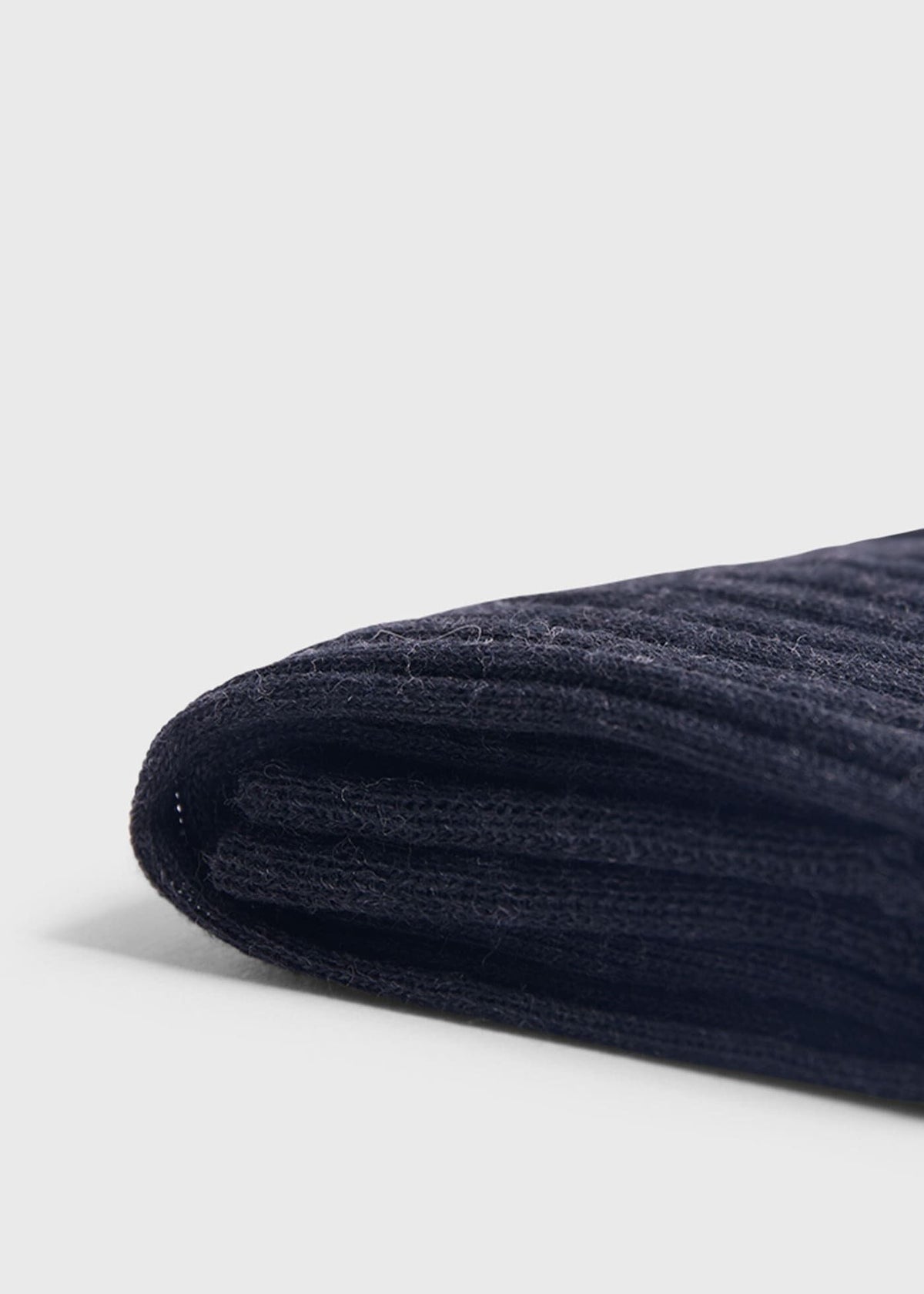 All Year Wool Dress Sock Black - Paul Stuart