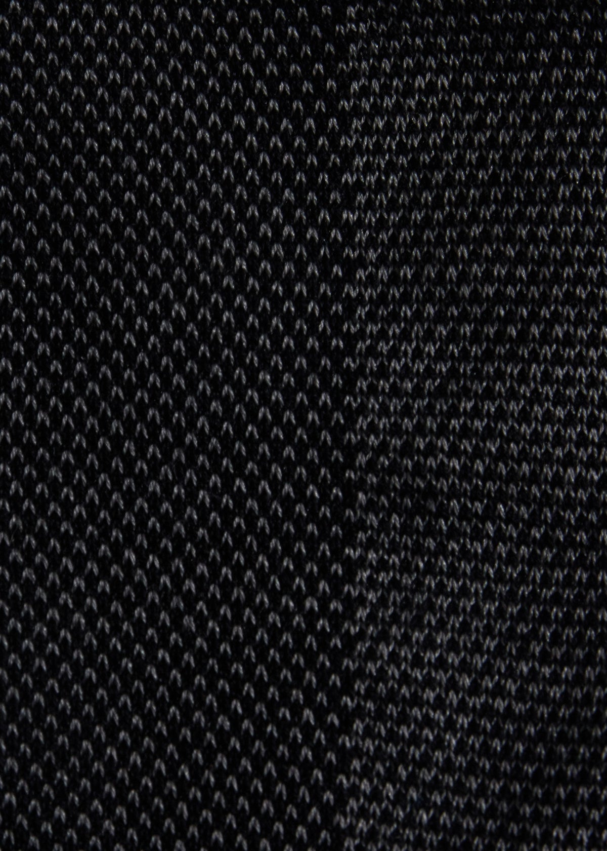 Two-Tone Oxford Sock Black - Paul Stuart