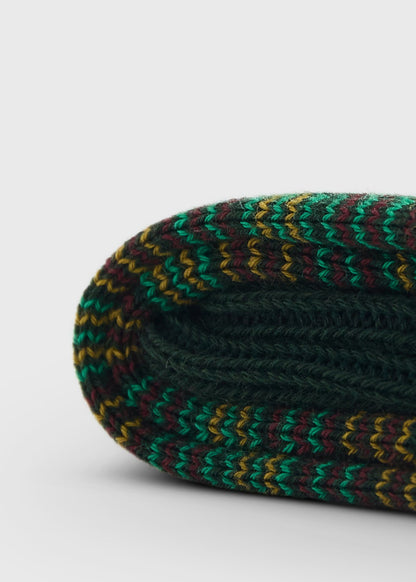 Multicolor Stripe Sock Blue - Paul Stuart