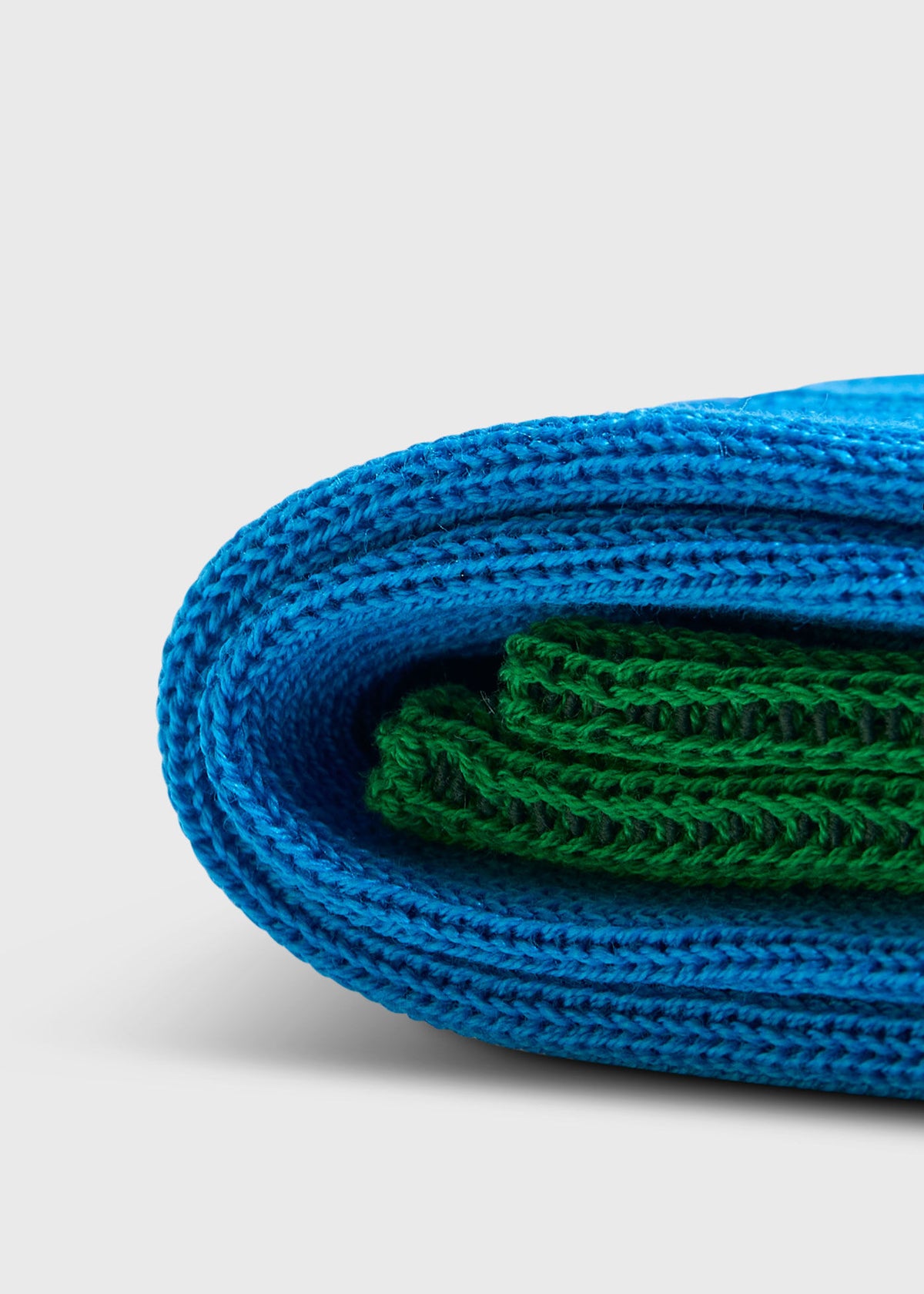 Mercerized Cotton Ribbed Sock Berry - Paul Stuart