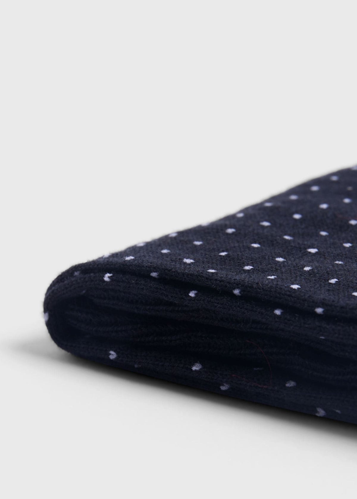 Pindot Dress Sock Black - Paul Stuart