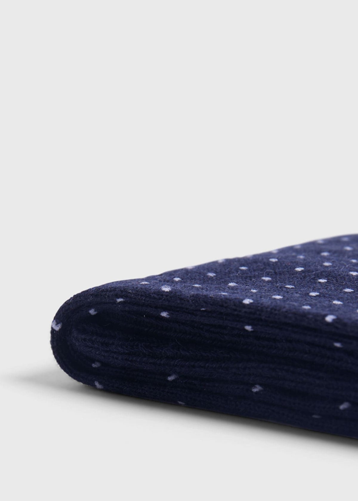 Pindot Dress Sock Black - Paul Stuart