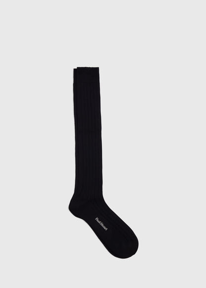 Cashmere Ribbed Sock Berry, unselectable - Paul Stuart