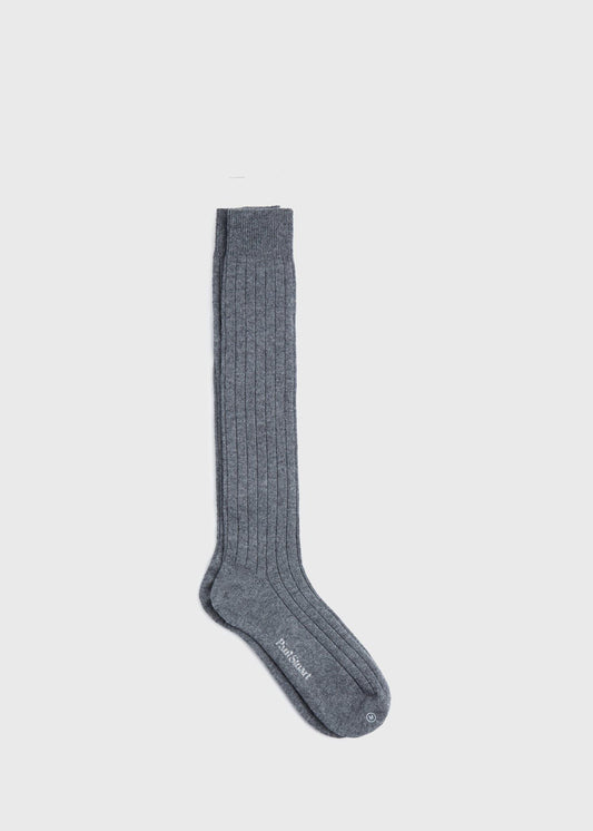 Cashmere Ribbed Sock Berry, unselectable - Paul Stuart