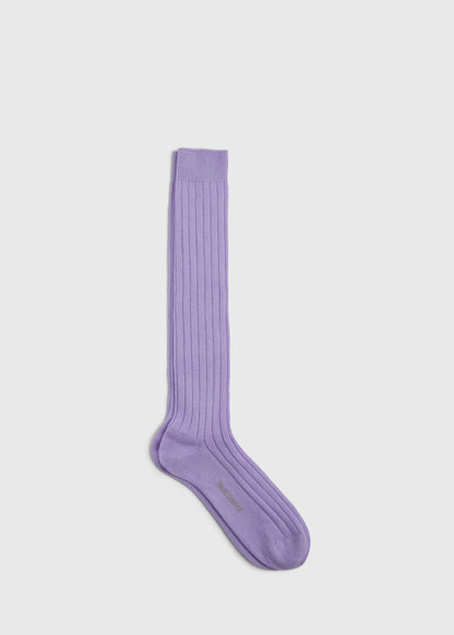 Cashmere Ribbed Sock Berry, unselectable - Paul Stuart