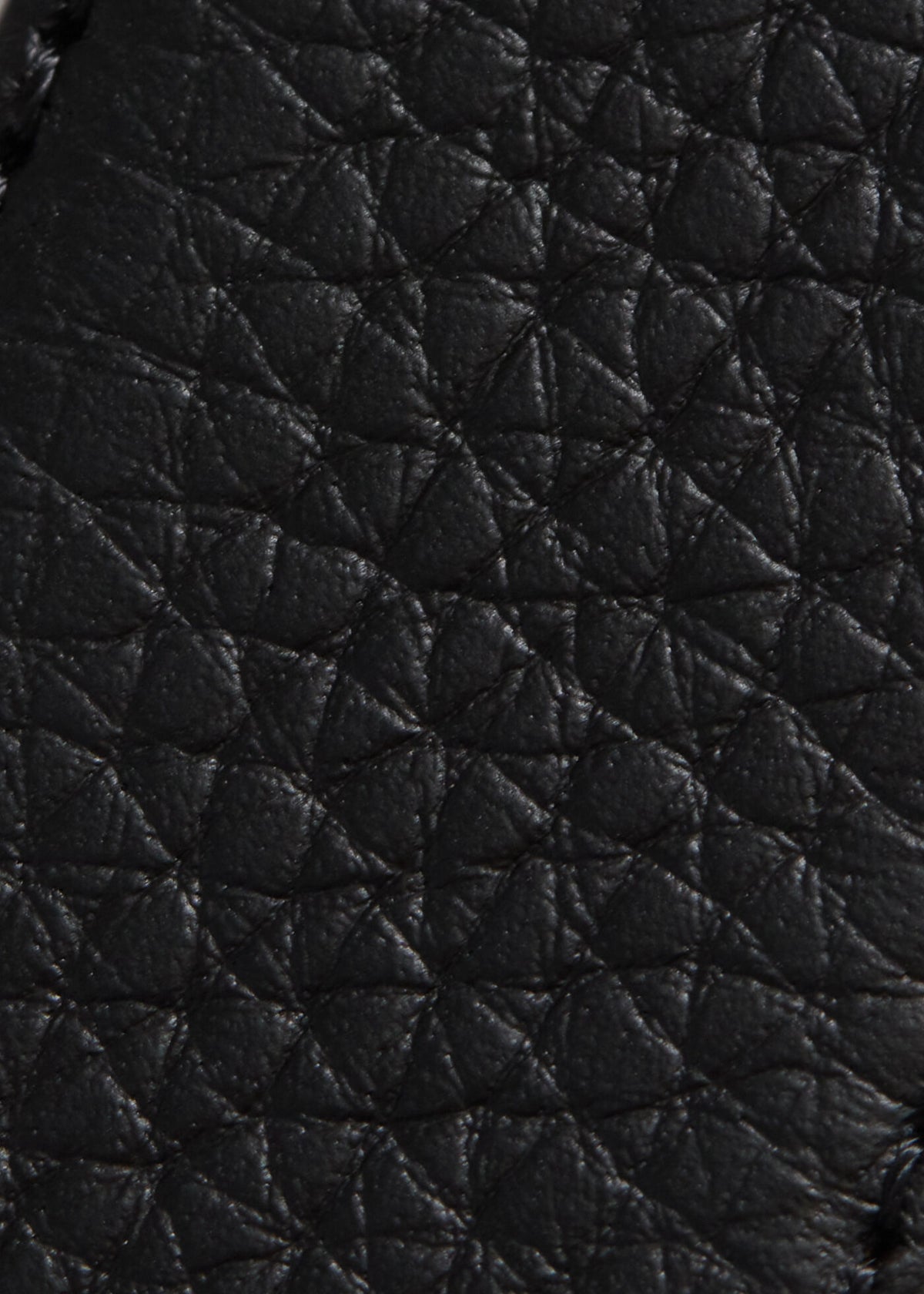Grained Taurillon Leather Belt Black - Paul Stuart