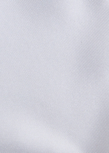 Silk Pocket Square White - Paul Stuart