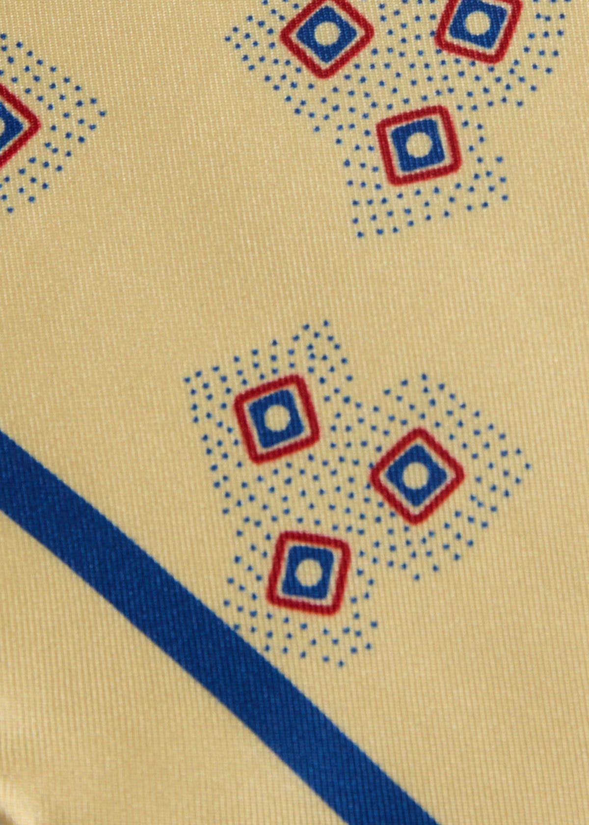 Geometric Dot Pocket Square Green - Paul Stuart