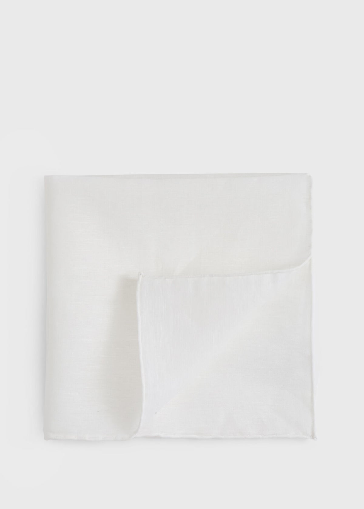 Handkerchief with Contrast Border Burgundy - Paul Stuart