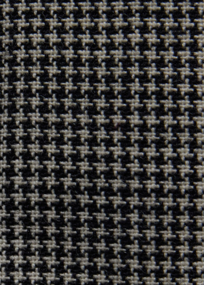 Houndstooth Suspenders Black/Purple - Paul Stuart
