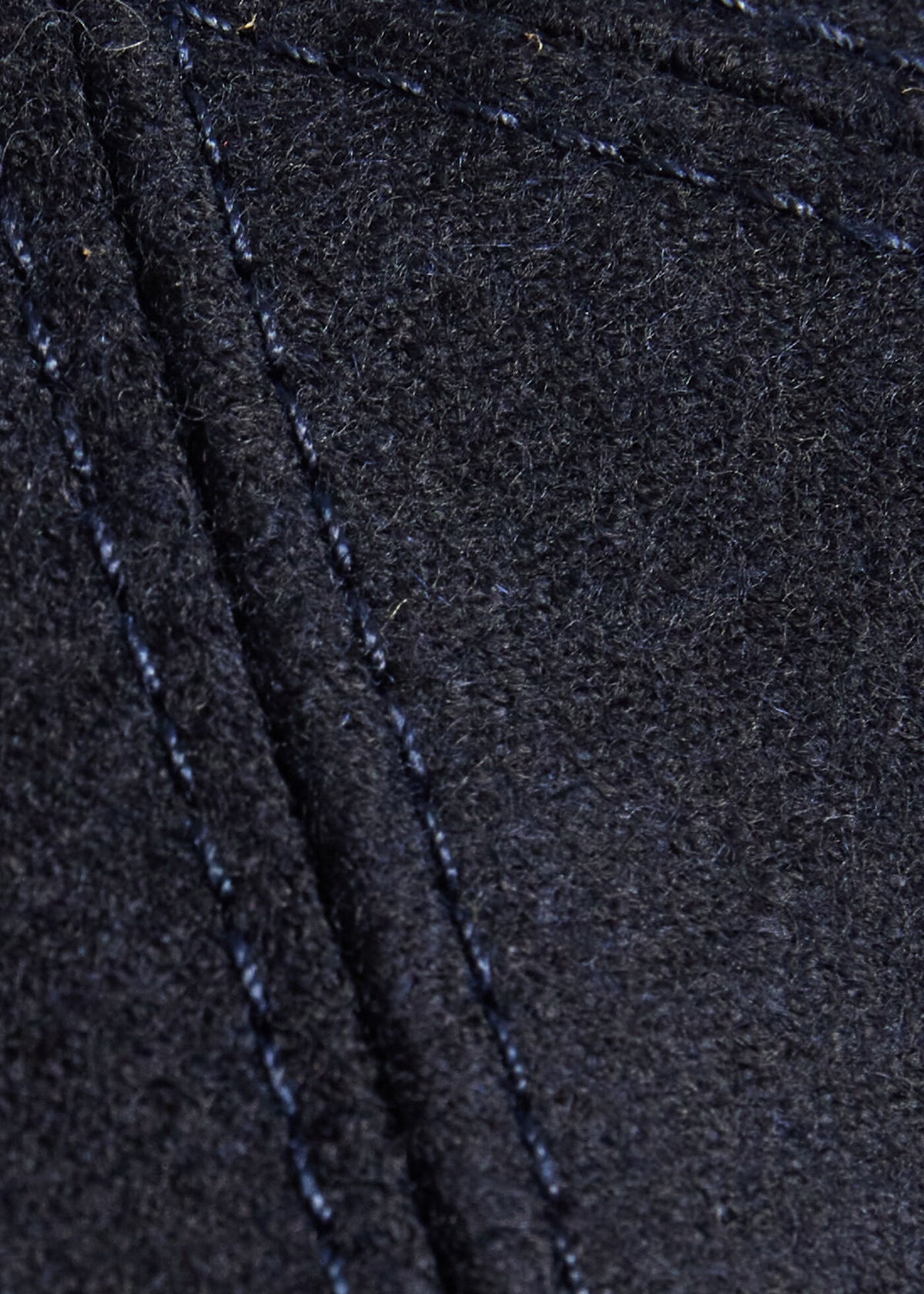 Wool & Cashmere Flannel Baseball Cap Medium Blue - Paul Stuart