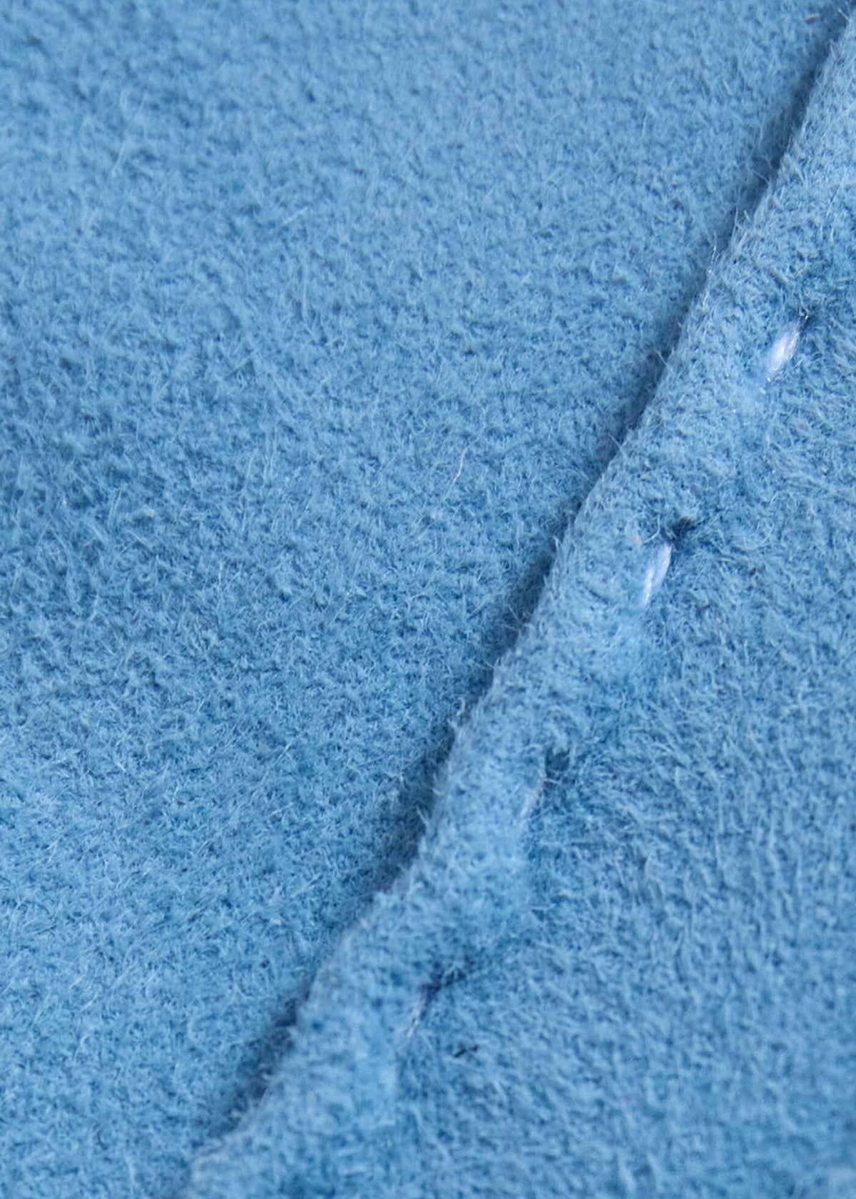 Suede Gloves with Cashmere Lining Light Blue - Paul Stuart