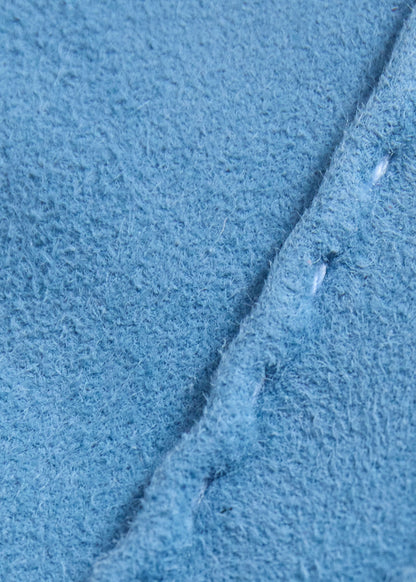 Suede Gloves with Cashmere Lining Light Blue - Paul Stuart