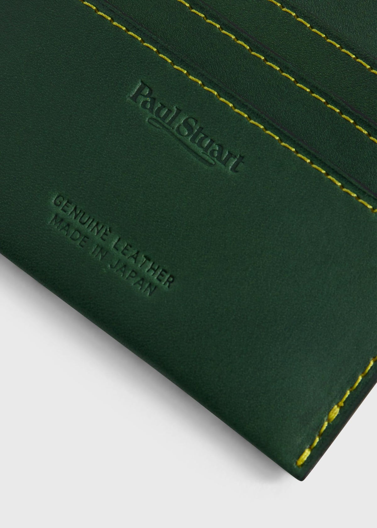 Flat Card Case Burgundy - Paul Stuart