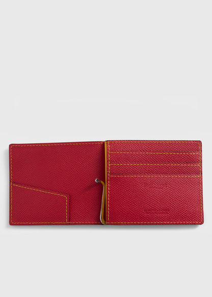 French Calf Money Clip Blue - Paul Stuart