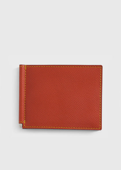 French Calf Money Clip Blue - Paul Stuart