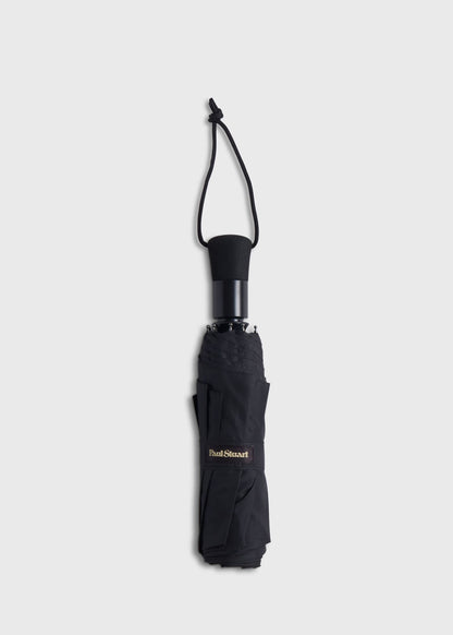Black Windproof Umbrella Black - Paul Stuart