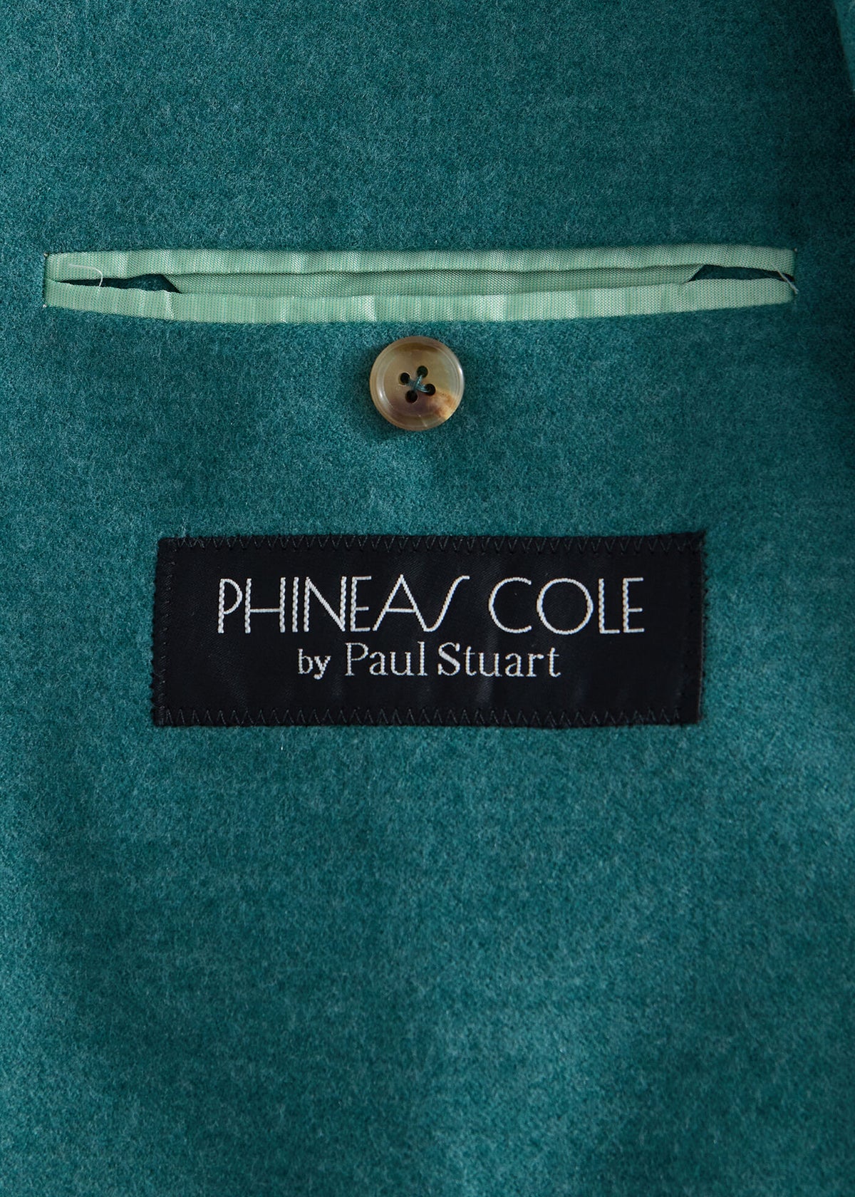 Wool & Cashmere Patch Pocket Jacket Gold - Paul Stuart