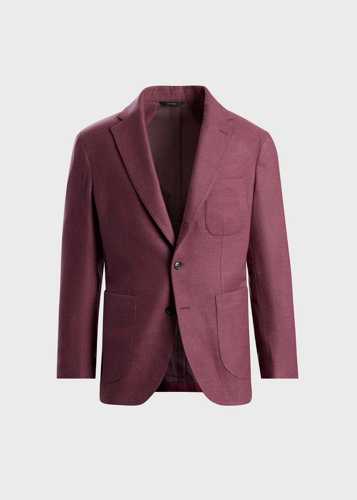 Wool & Cashmere Patch Pocket Jacket Gold - Paul Stuart