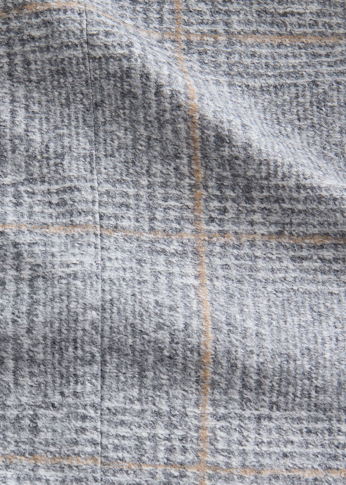 Jersey Plaid Soft Jacket Light Grey - Paul Stuart