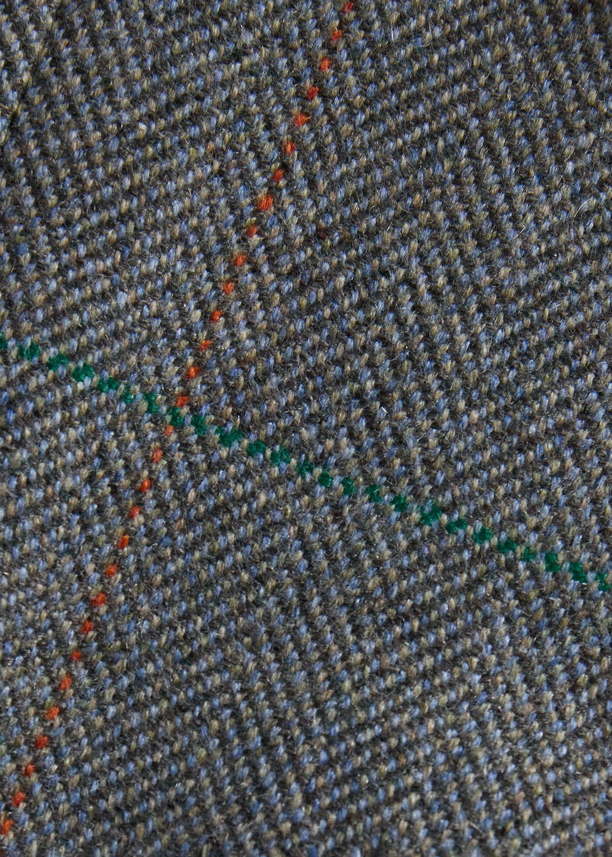 Cashmere Deco Herringbone Jacket Grey - Paul Stuart