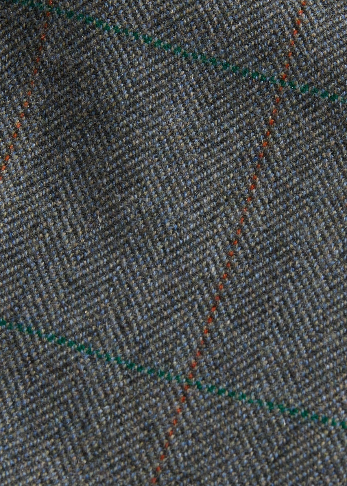 Cashmere Deco Herringbone Jacket Grey - Paul Stuart
