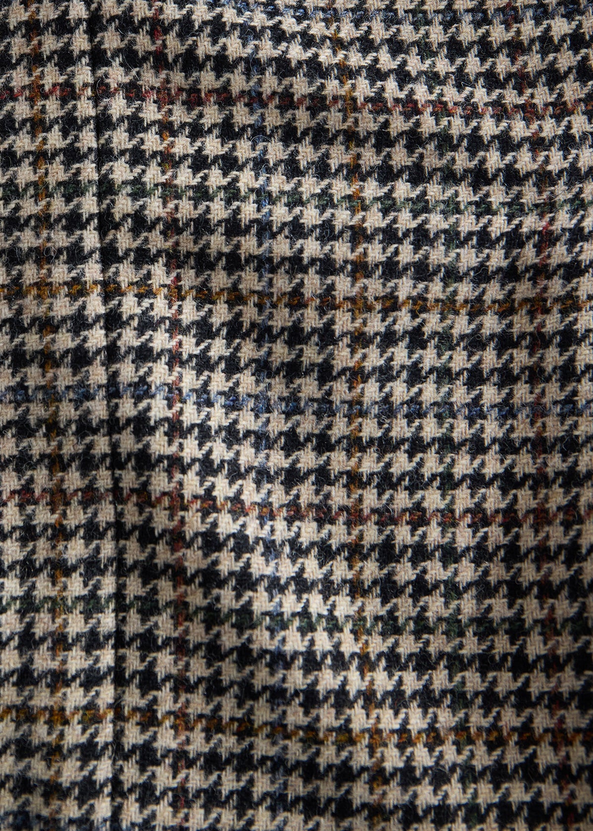 The Shetland Wool Highlander Jacket Black/White - Paul Stuart